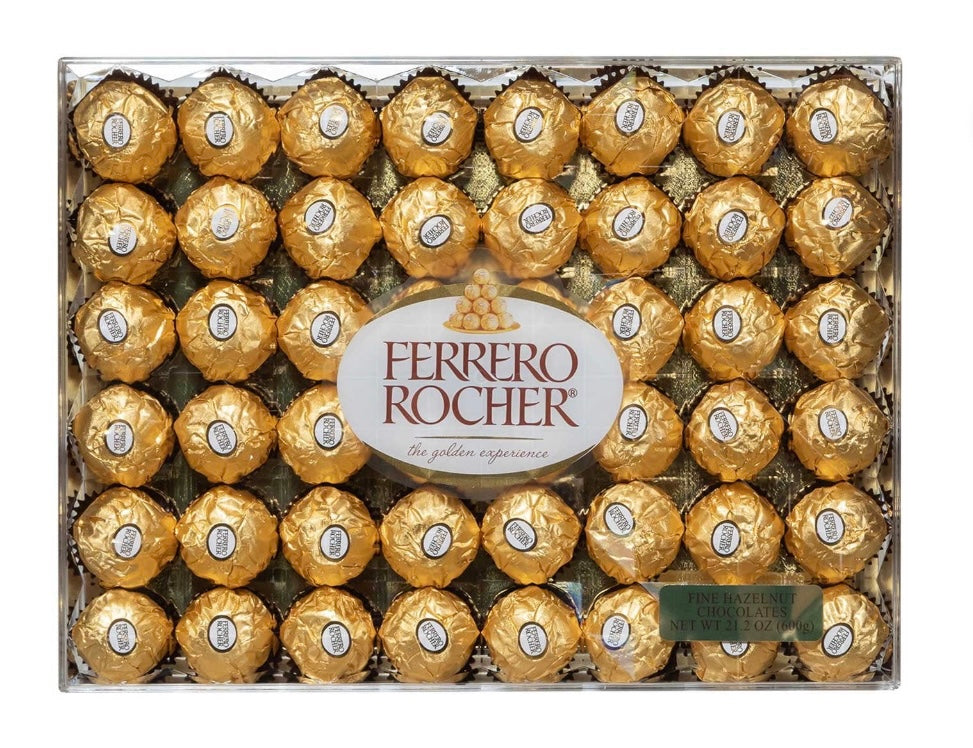 Ferrero Rocher Premium Milk Chocolate Hazelnut 48 ct.
